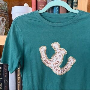 2 for $20 | Country Lucky Graphic Tee Green Comfy